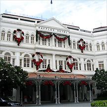 싱가포르 래플즈호텔 관광지 이미지