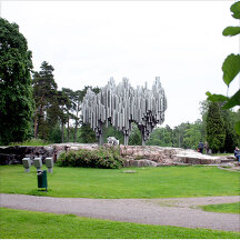 핀란드 시벨리우스 공원 관광지 이미지