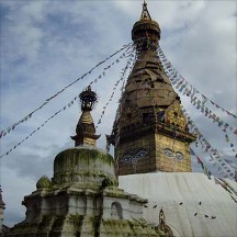 네팔 스와얌부나트 관광지 이미지