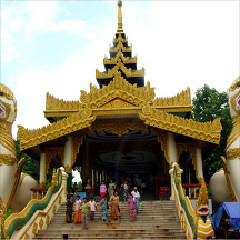 미얀마 로카찬다 파고다 관광지 이미지