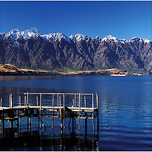 뉴질랜드 와카티푸 호수 관광지 이미지
