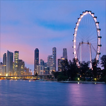 싱가포르 싱가폴 플라이어 관광지 이미지