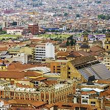 콜롬비아 보고타 도시 이미지