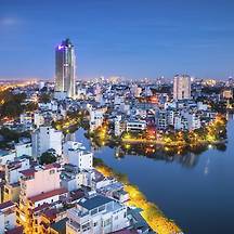 베트남 하노이 도시 이미지