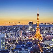 일본 도쿄 도시 이미지