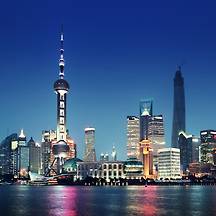중국 상하이 도시 이미지