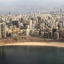 레바논 베이루트 도시 이미지