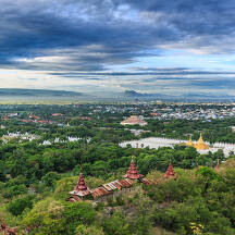 미얀마 만달레이 도시 이미지