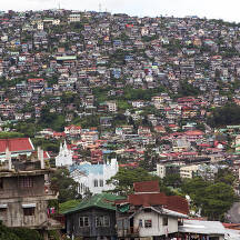 필리핀 바기오 도시 이미지