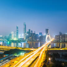 중국 광저우 도시 이미지