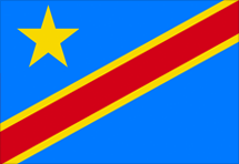 콩고 민주 공화국국기 이미지